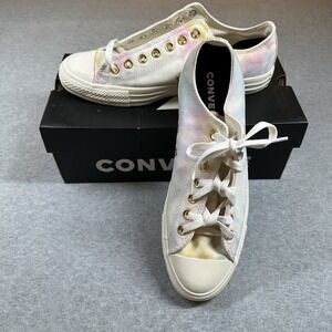 Converse Chuck Taylor All Star Low Top Mens 8.5 Wmns 10.5 Pastel Tie Dye 152621C